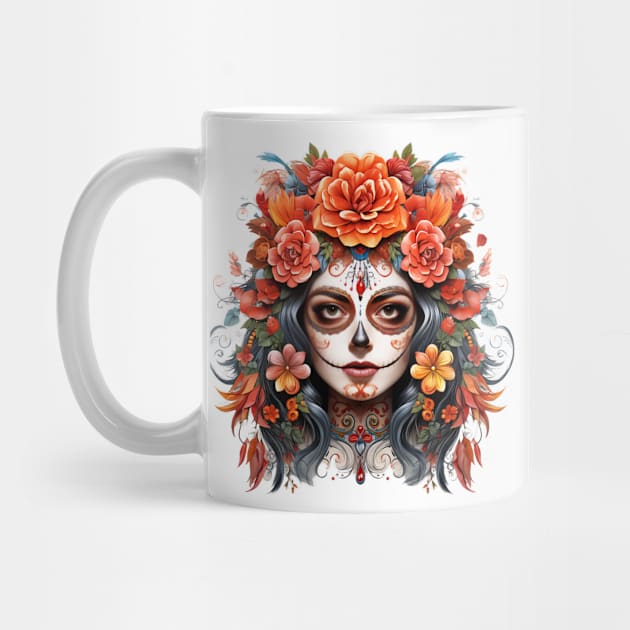 Day of the Dead Woman #1 by Chromatic Fusion Studio